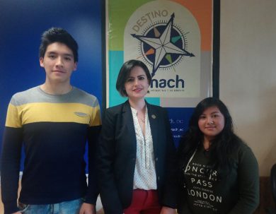 Nivelación de la Unach recibe a 4 alumnos del Grupo de Alto Rendimiento