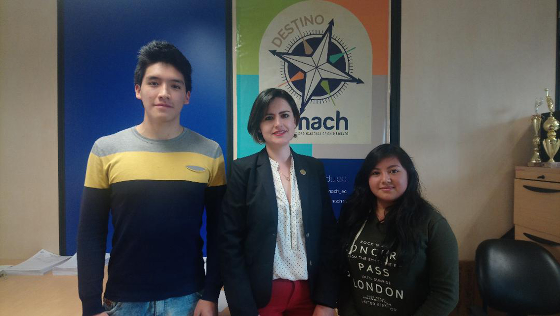 Nivelación de la Unach recibe a 4 alumnos del Grupo de Alto Rendimiento