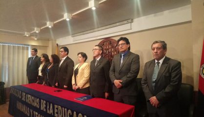 Unach posesiona a nuevas autoridades de la facultad de Educación