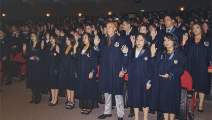 Ingeniería incorporó una nueva promoción de profesionales universitarios