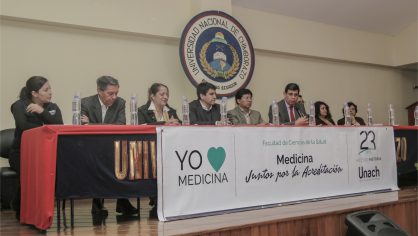 Medicina concluye el proceso de acreditación del entorno educativo en la Unach