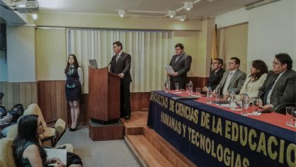 Facultad de Educación inauguró el período académico en la Unach