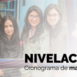 Cronograma de matrículas de Nivelación