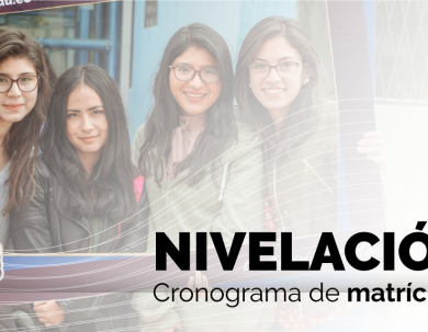 Cronograma de matrículas de Nivelación