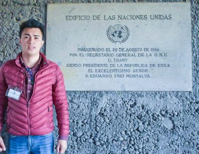 Estudiante de la Unach representa a Ecuador en el Foro de Juventudes