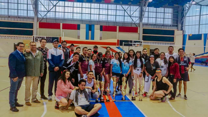 Unach premió a las y los campeones del Interfacultades 2019