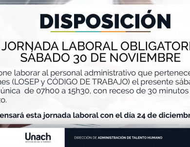 DISPOSICIÓN JORNADA LABORAL