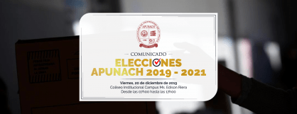 COMUNICADO APUNACH