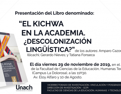 EL KICHWA EN LA ACADEMIA ¿DESCOLONIZACIIÓN LINGÜÍSTICA?