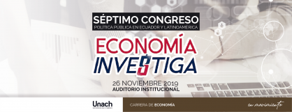 SÉPTIMO CONGRESO ECONOMÍA INVESTIGA