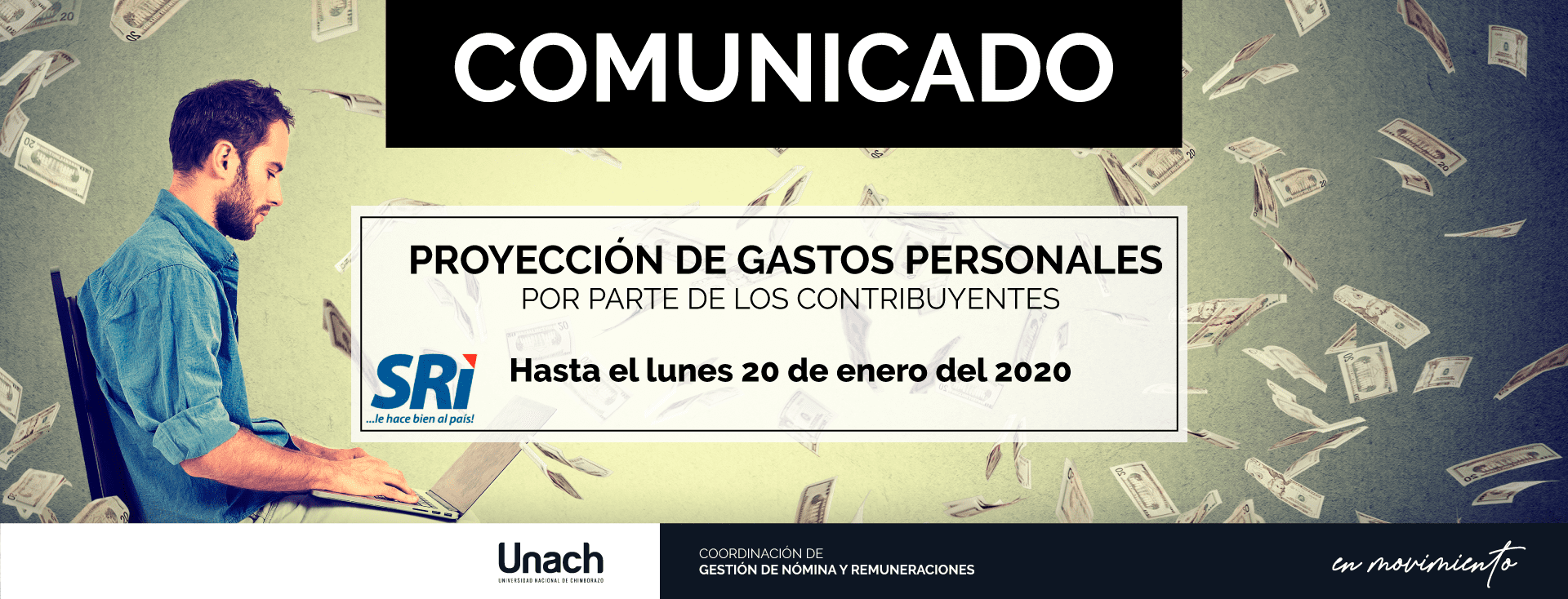 PROYECCIÓN DE GASTOS PERSONALES