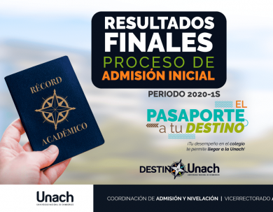RESULTADOS FINALES PROCESO DE ADMISIÓN INICIAL 2020 1-S