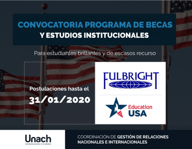 BECA DE EDUCATIONUSA PARA ESTUDIANTES BRILLANTES Y DE ESCASOS RECURSOS