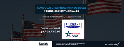 BECA DE EDUCATIONUSA PARA ESTUDIANTES BRILLANTES Y DE ESCASOS RECURSOS