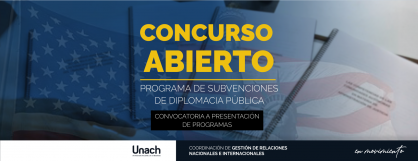 PROGRAMA DE SUBVENCIONES DE DIPLOMACIA PÚBLICA