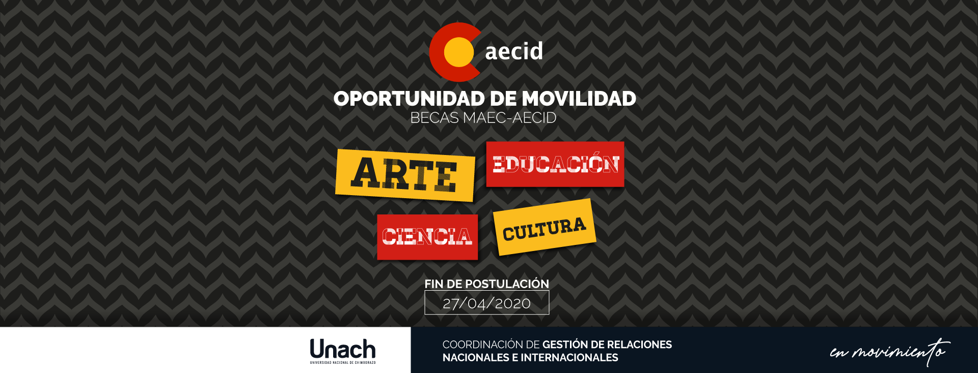 BECAS MAEC-AECID DE ARTE, EDUCACIÓN, CIENCIA Y CULTURA