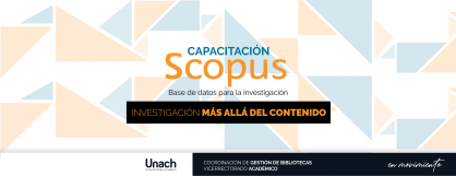 CAPACITACIÓN SCOPUS