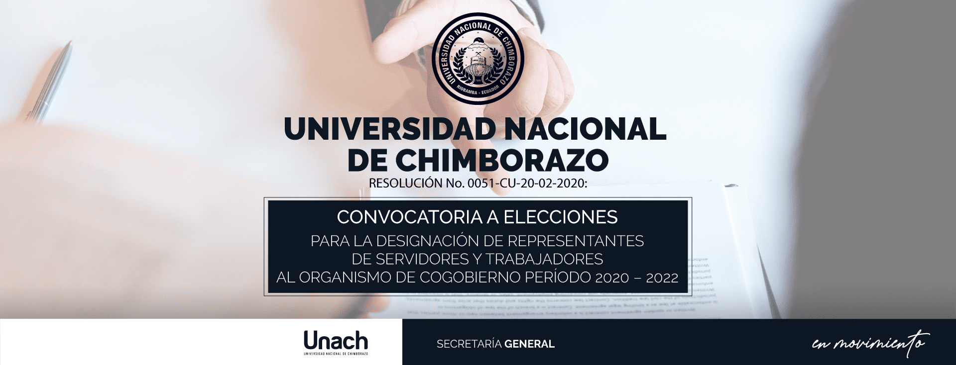 CONVOCATORIA A ELECCIONES