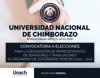 CONVOCATORIA A ELECCIONES