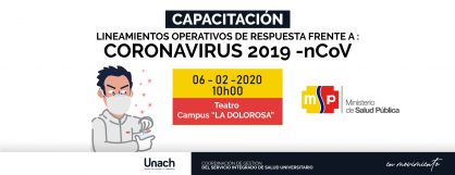 LINEAMIENTOS OPERATIVOS DE RESPUESTA FRENTE A : CORONAVIRUS 2019 -nCoV