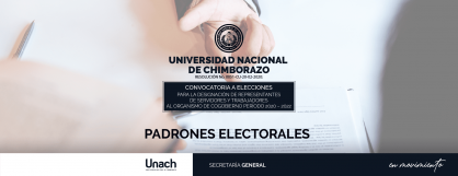 PADRONES ELECTORALES