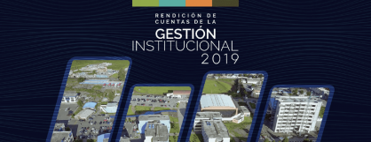 Rendición de Cuentas de la Gestión Institucional del 2019