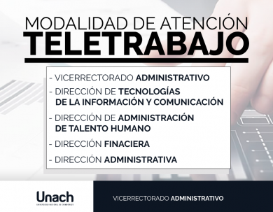 MODALIDAD DE ATENCIÓN TELETRABAJO