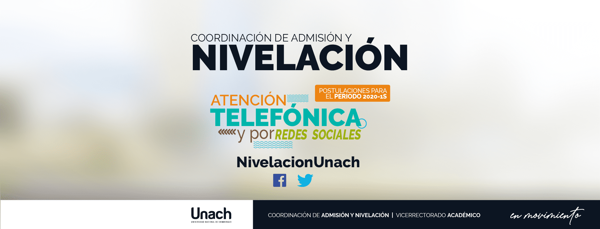 ATENCIÓN TELEFÓNICA PARA POSTULACIONES