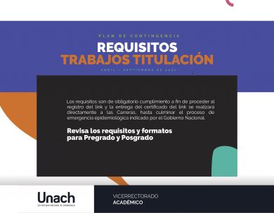 REQUISITOS TRABAJOS DE TITULACIÓN