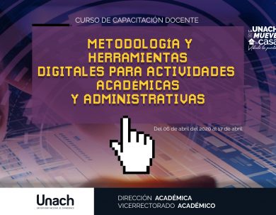 CURSO METODOLOGÍA Y HERRAMIENTAS DIGITALES PARA ACTIVIDADES ACADÉMICAS Y ADMINISTRATIVAS