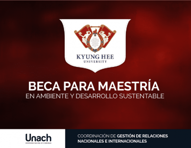 BECA PARA MAESTRÍA EN AMBIENTE Y DESARROLLO SUSTENTABLE