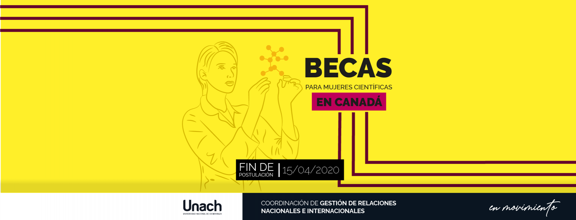 BECAS PARA MUJERES CIENTÍFICAS