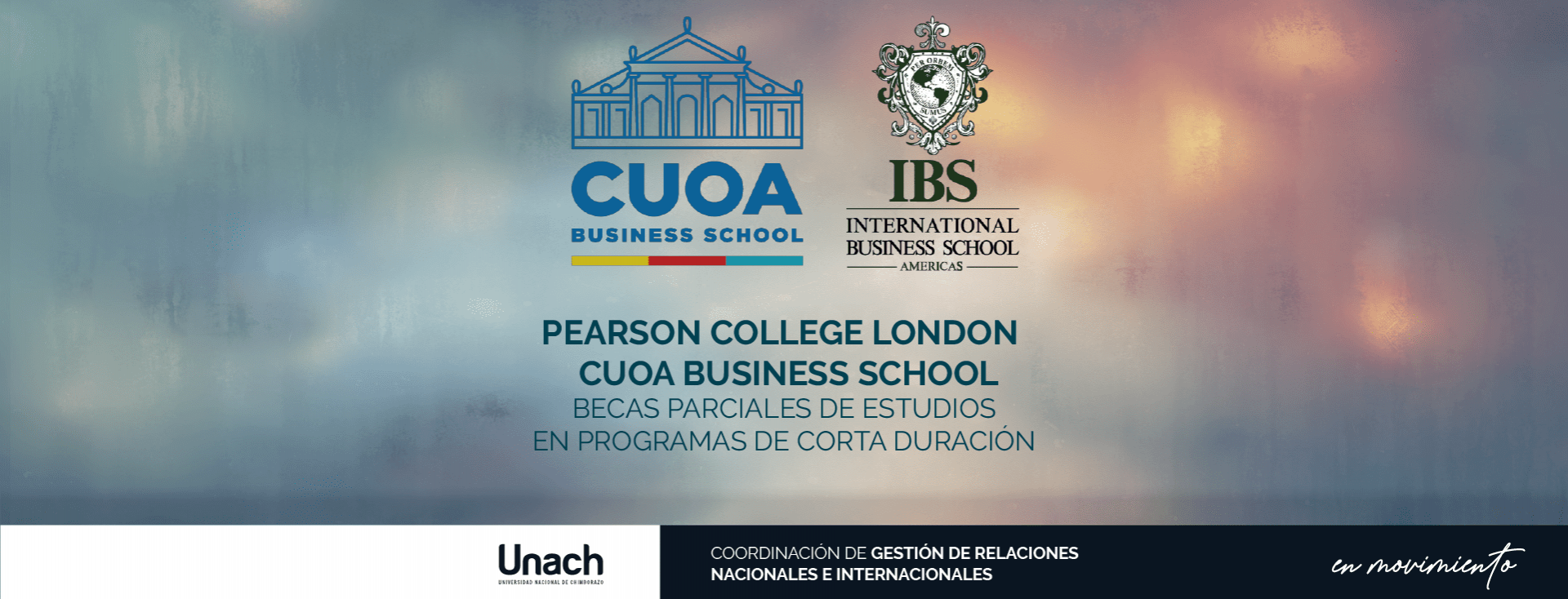 BECAS PARCIALES DE ESTUDIOS EN PROGRAMAS DE CORTA DURACIÓN EN PEARSON COLLEGE LONDON Y CUOA BUSINESS SCHOOL