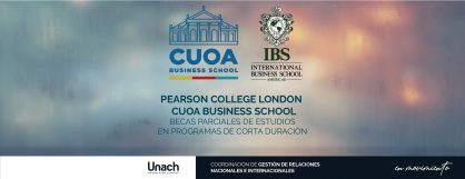 BECAS PARCIALES DE ESTUDIOS EN PROGRAMAS DE CORTA DURACIÓN EN PEARSON COLLEGE LONDON Y CUOA BUSINESS SCHOOL