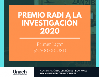 PREMIOS RADI A LA INVESTIGACIÓN 2020