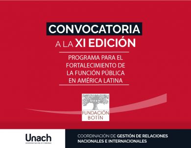 CONVOCATORIA A LA XI EDICIÓN DEL PROGRAMA PARA EL FORTALECIMIENTO DE LA FUNCIÓN PÚBLICA EN AMERICA LATINA DE LA FUNDACIÓN BOTÍN