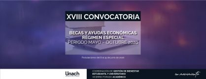 CONVOCATORIA A BECAS Y AYUDAS ECONÓMICAS MAYO-OCTUBRE 2020