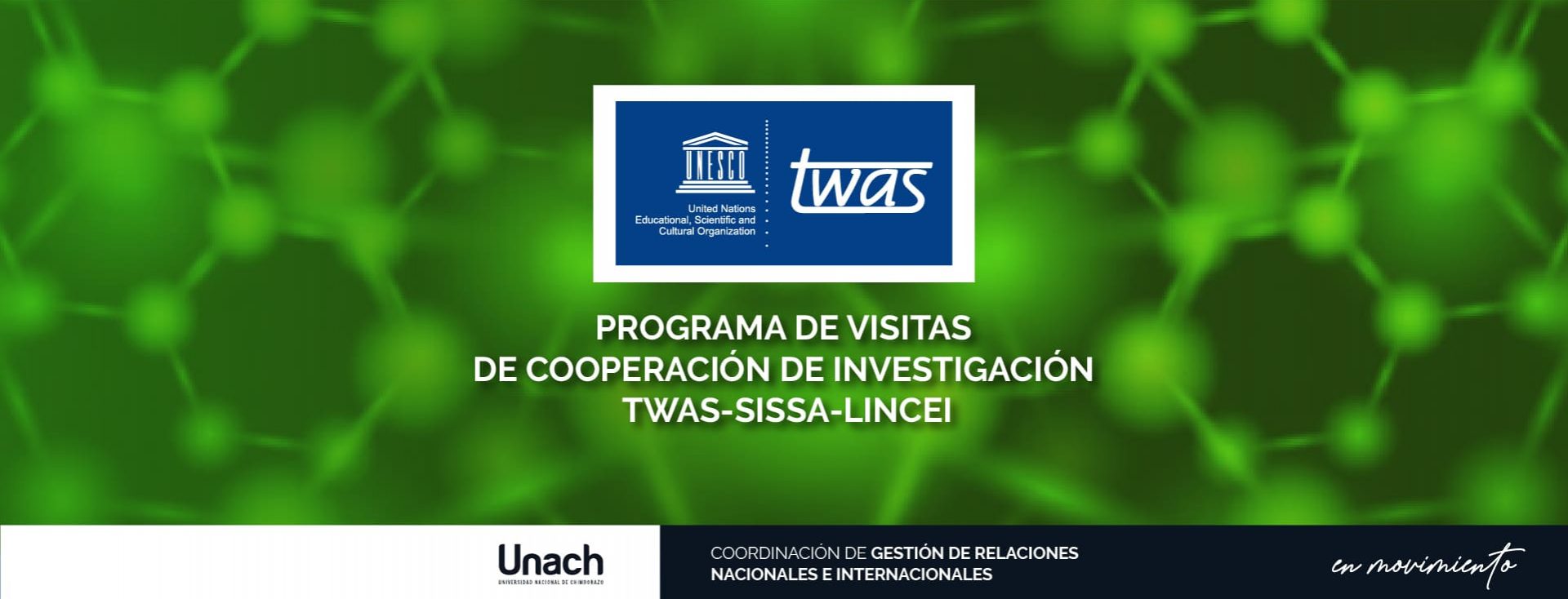 PROGRAMA DE VISITAS DE COOPERACIÓN DE INVESTIGACIÓN TWAS-SISSA-LINCEI