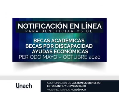 NOTIFICACIÓN DE BENEFICIARIOS DE BECAS