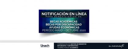 NOTIFICACIÓN DE BENEFICIARIOS DE BECAS