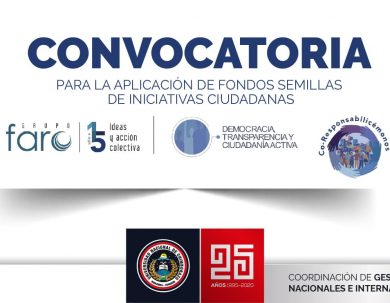 CONVOCATORIA PARA LA APLICACIÓN DE FONDOS SEMILLAS DE INICIATIVAS CIUDADANAS