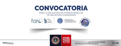 CONVOCATORIA PARA LA APLICACIÓN DE FONDOS SEMILLAS DE INICIATIVAS CIUDADANAS