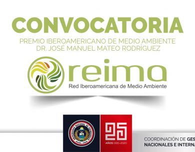 CONVOCATORIA PREMIO IBEROAMERICANO DE MEDIO AMBIENTE