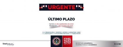 PLAZO PARA PRESENTACIÓN DE TRÁMITES DE RETIRO