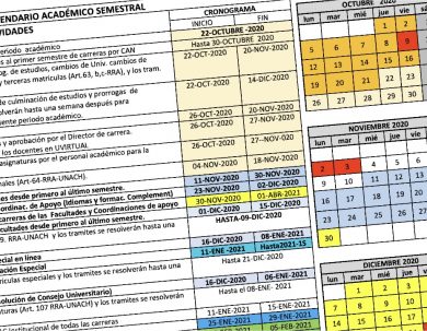 Se aprobó el calendario académico para el próximo periodo