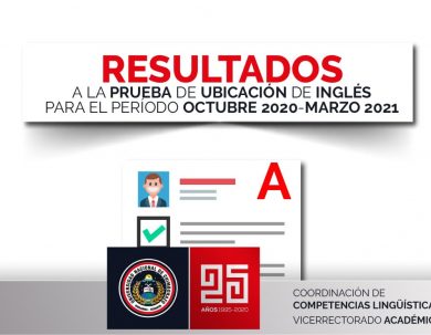 RESULTADOS DE LAS PRUEBAS DE UBICACIÓN