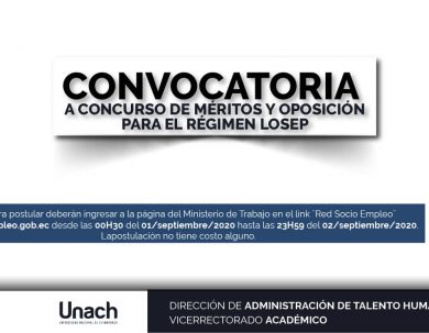 CONVOCATORIA A CONCURSO DE MÉRITOS Y OPOSICIÓN