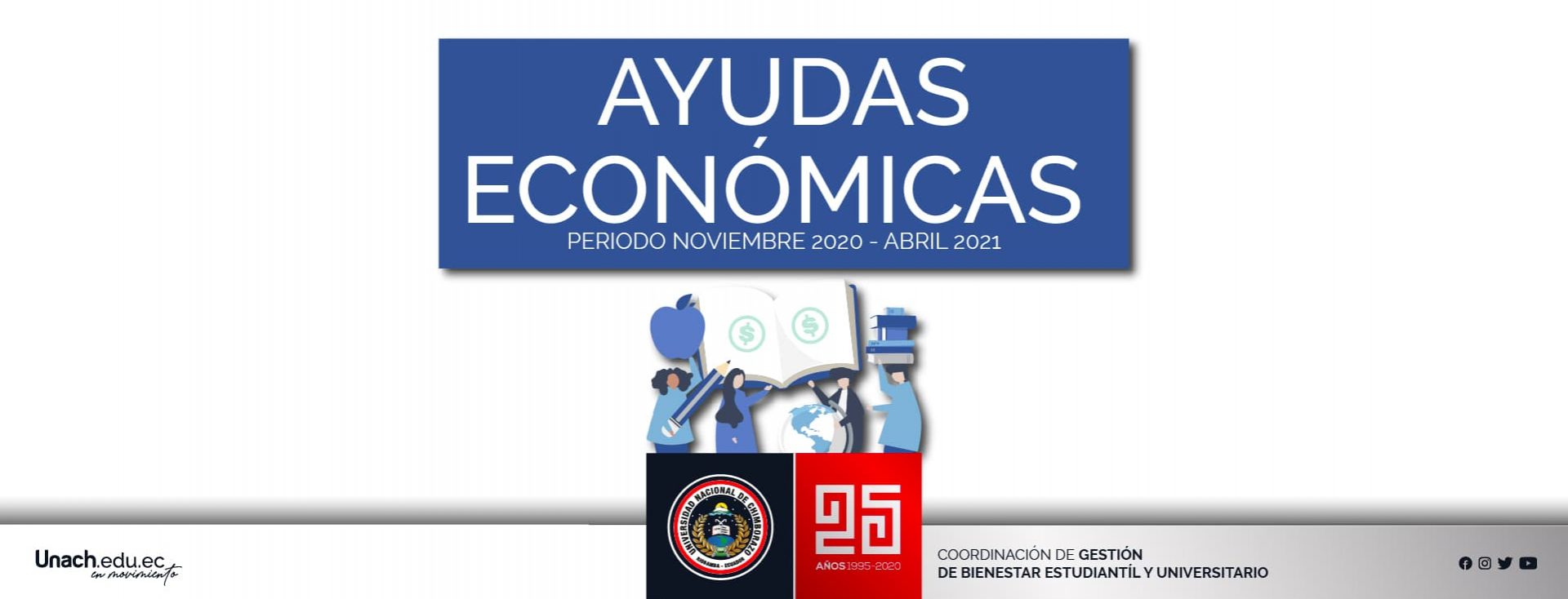 AYUDAS ECONOMICAS DE RÉGIMEN ESPECIAL  PERIODO NOVIEMBRE 2020 - ABRIL 2021