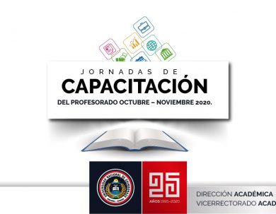JORNADAS DE CAPACITACIÓN DEL PROFESORADO OCTUBRE – NOVIEMBRE 2020.