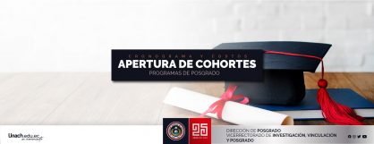 CRONOGRAMA Y COSTOS APERTURA DE COHORTES PROGRAMAS DE POSGRADO